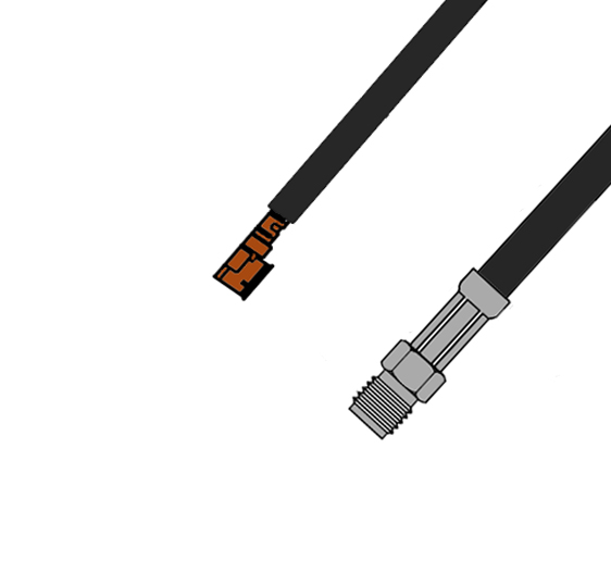 UMCX Plug to SMA Female Cable Using RG178 - 7151